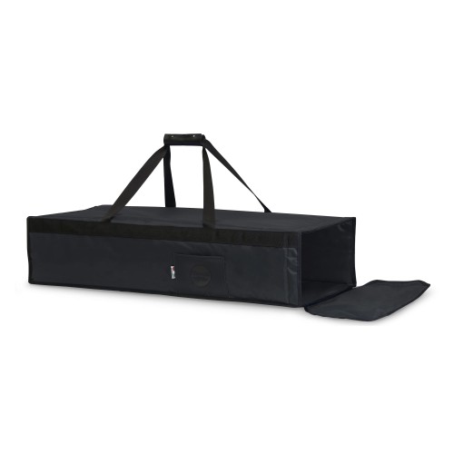 borsa termica per pizze in pala colore nero