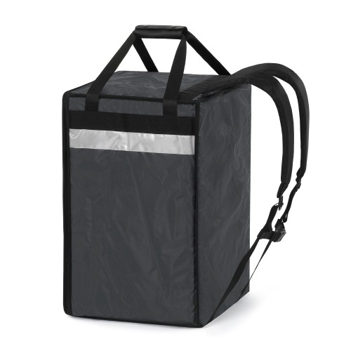 Thermal backpack for takeaway food delivery 40x35x60h cm with zip closure