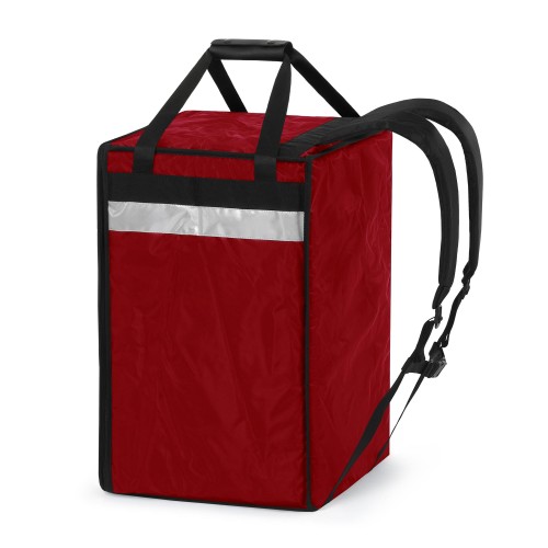 Thermal backpack for takeaway food delivery 40x35x60h cm with zip closure