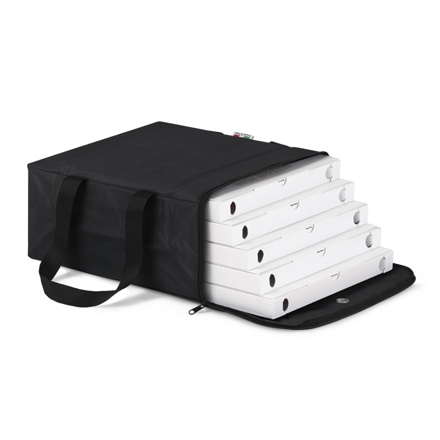 Borsa termica per pizza 40x40x20 cm gadget con zip