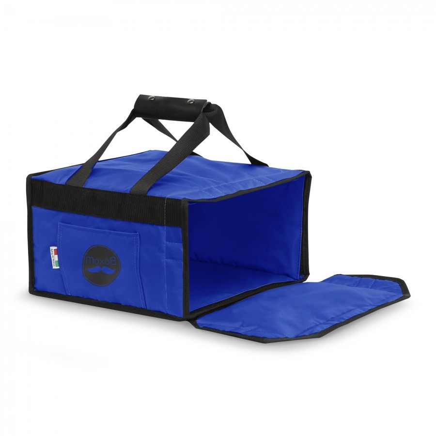 Borsa porta pizza termica rigida 40x40x20 cm con magnete