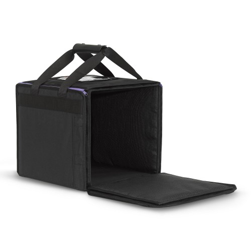 Borsa termica per pizza ZeroVapor - 33x33x33 rigida con chiusura a magnete