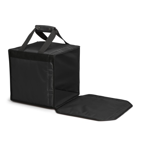 Borsa porta pizza termica rigida 35x35x35 cm con magnete