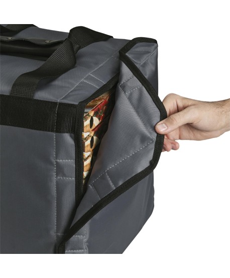 Pizzatasche 35x35x35 cm, starr, mit Magnetverschluss