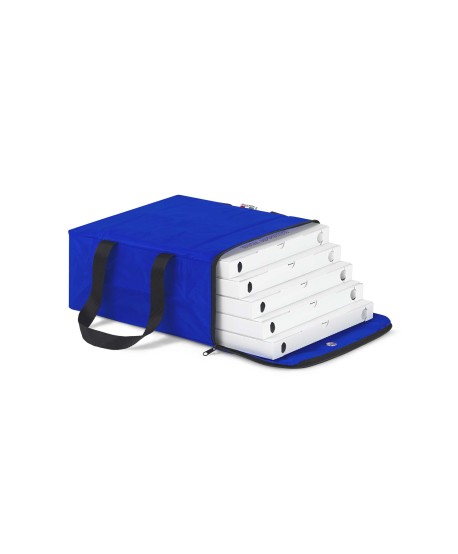 Borsa termica per pizza 35x35x20 cm gadget con zip