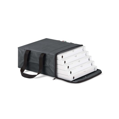 Borsa termica per pizza 35x35x20 cm gadget con zip
