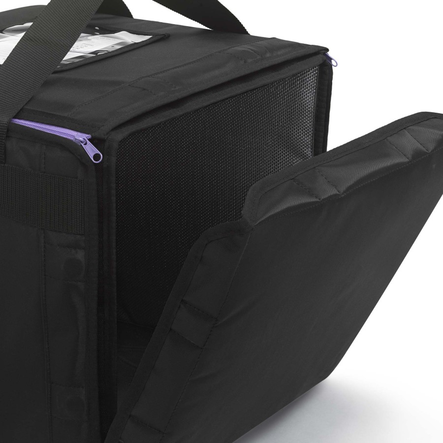 ZeroVapor-Kühltasche für Pizza – 33 x 33 x 20, starr, mit Magnetverschluss