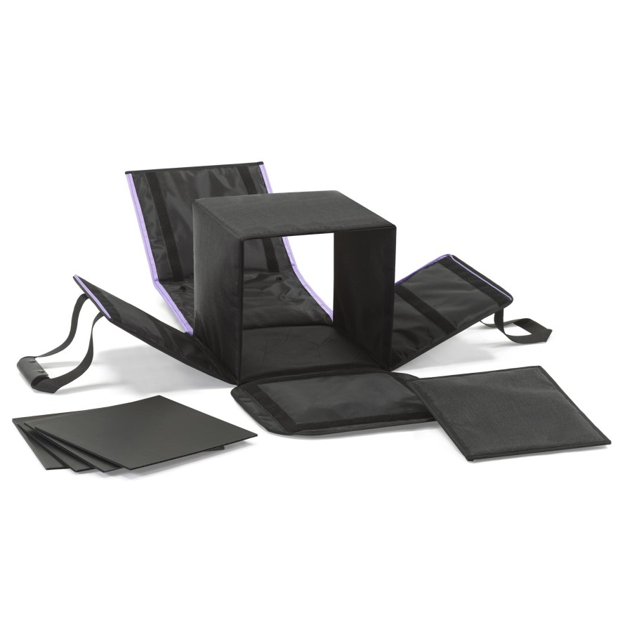 Bolsa térmica para pizza ZeroVapor - 33 x 33 x 20 rígida con cierre magnético
