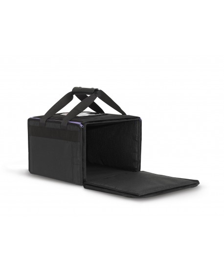 Borsa termica per pizza ZeroVapor - 33x33x20 rigida con chiusura a magnete